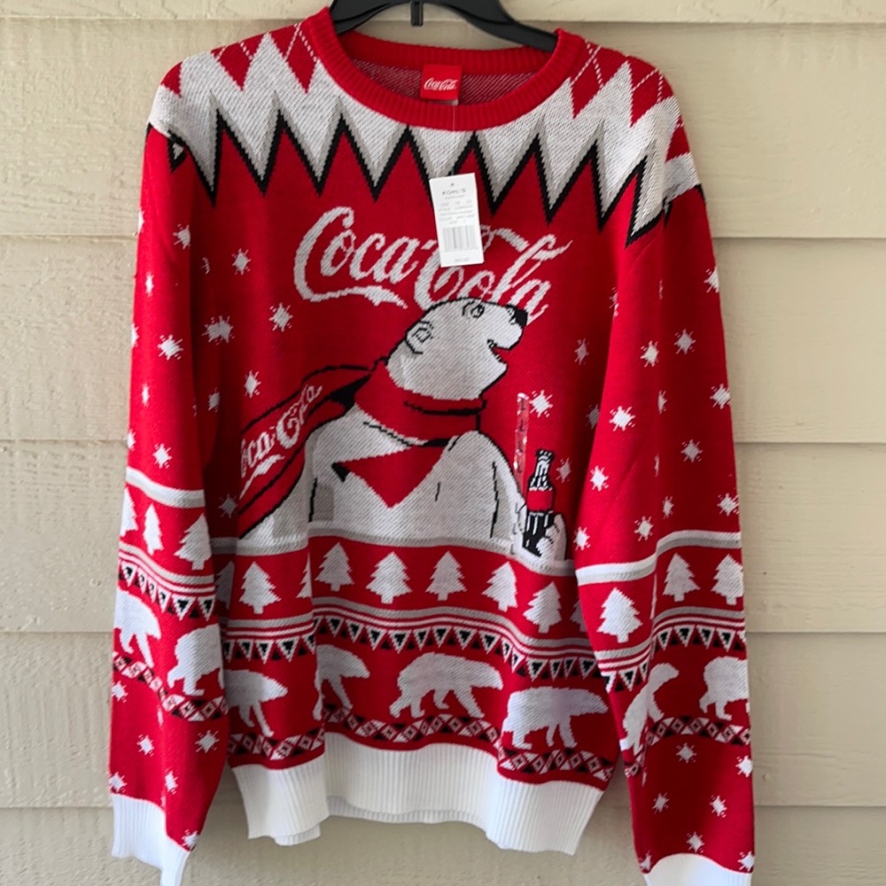 Ugly Coca Cola Christmas Sweater